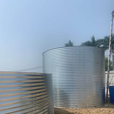 качество  RAS Cultivating Lvju Hot Dipped Galvanized Stock Tank Corrugated Steel Water Tank Bowl завод