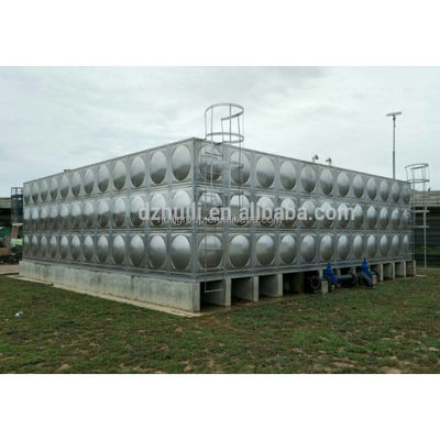 качество  Water Storage 100000 Liters Welding Stainless Steel Drinking Water Storage Tank SS 304 Food Grade 316 Large Cold Sectional Water Tank завод